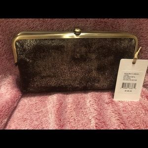 HOBO international Lauren Wallet Heavy Metal